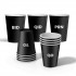 50 Pack 12 Ounces Double Walled Disposable Coffee Cups with Lids Assorted QD, BID, TID, QID, and PRN